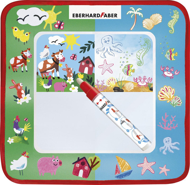 EBERHARD FABER Aqua Fun Malmatte mit Wasserstift