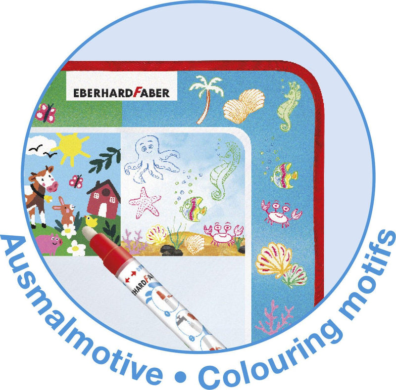 EBERHARD FABER Aqua Fun Malmatte mit Wasserstift