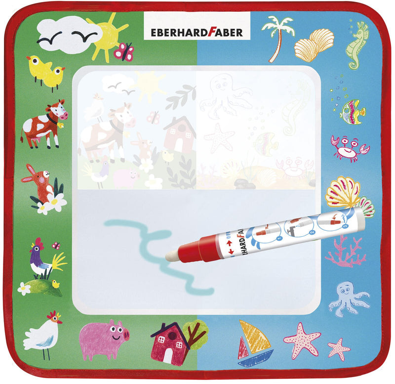 EBERHARD FABER Aqua Fun Malmatte mit Wasserstift