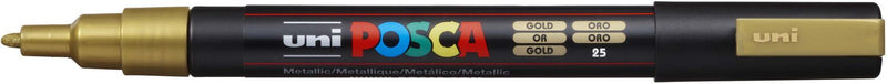 uni-ball POSCA PC-3M Acrylstift 0.9 - 1.3 mm Gold