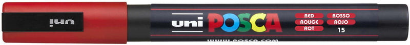 uni-ball POSCA PC-3M Acrylstift 0.9 - 1.3 mm Rot