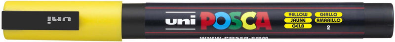 uni-ball POSCA PC-3M Acrylstift 0.9 - 1.3 mm Gelb