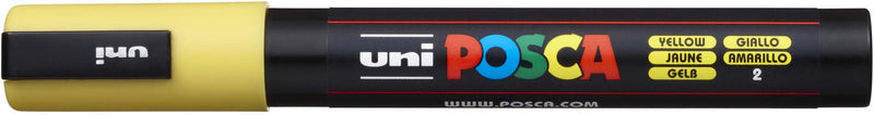 uni-ball POSCA PC-5M Acrylstift 1.8 - 2.5 mm Gelb