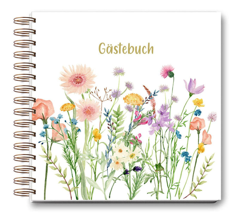 LUMA Gästebuch ca. DIN A5 blanko, 100 Seiten