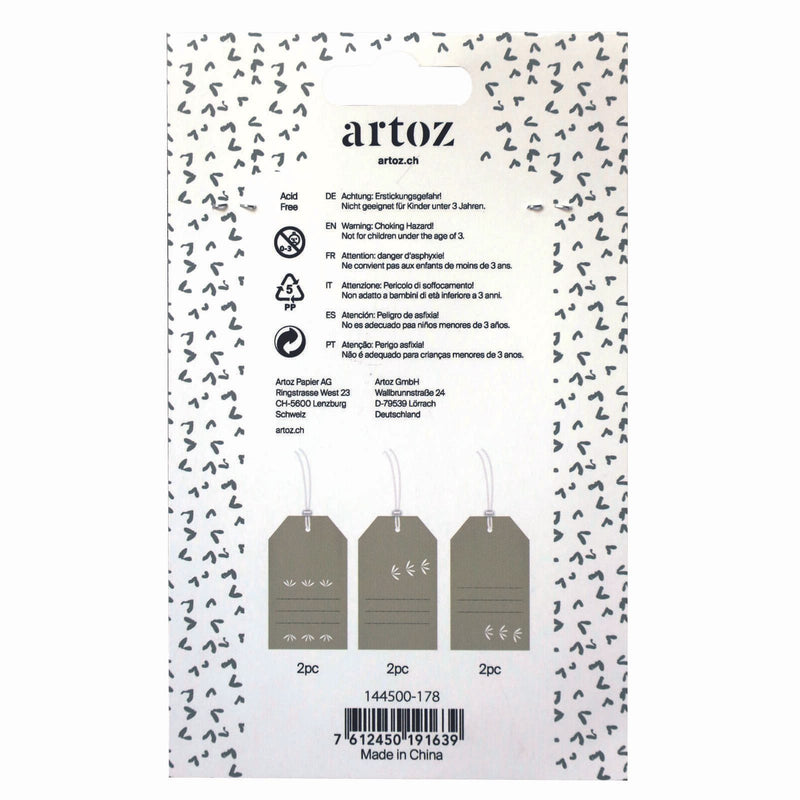 artoz Geschenkanhänger weiß