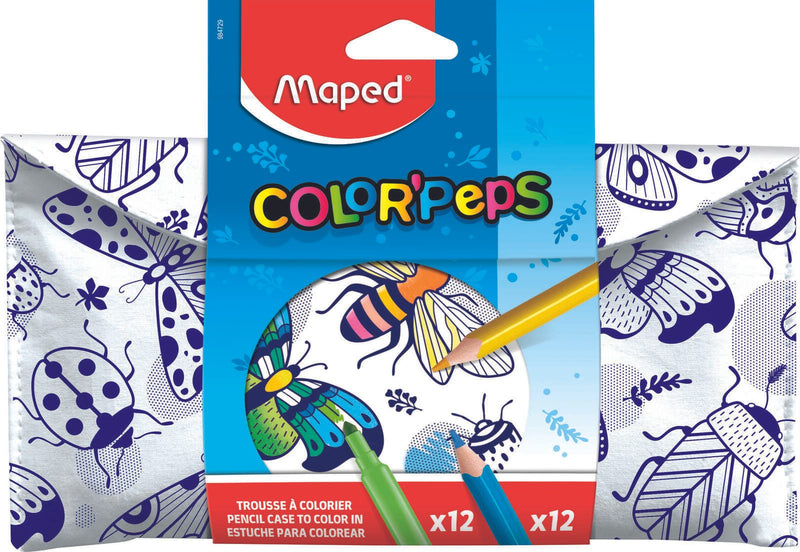 maped Federmäppchen befüllt Motiv