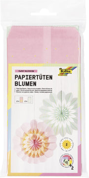 folia Papiertüten rosa/mint
