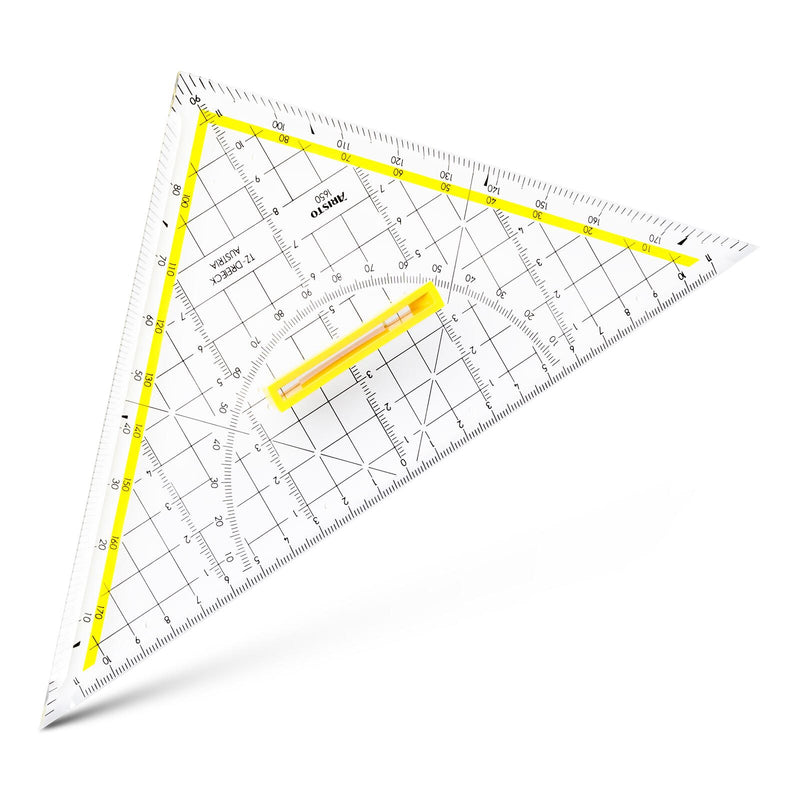 ARISTO Geometrie-Dreieck mit Griff 25,0 cm