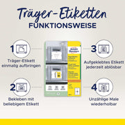 AVERY Zweckform Träger-Etiketten 160,0 x 120,0 mm