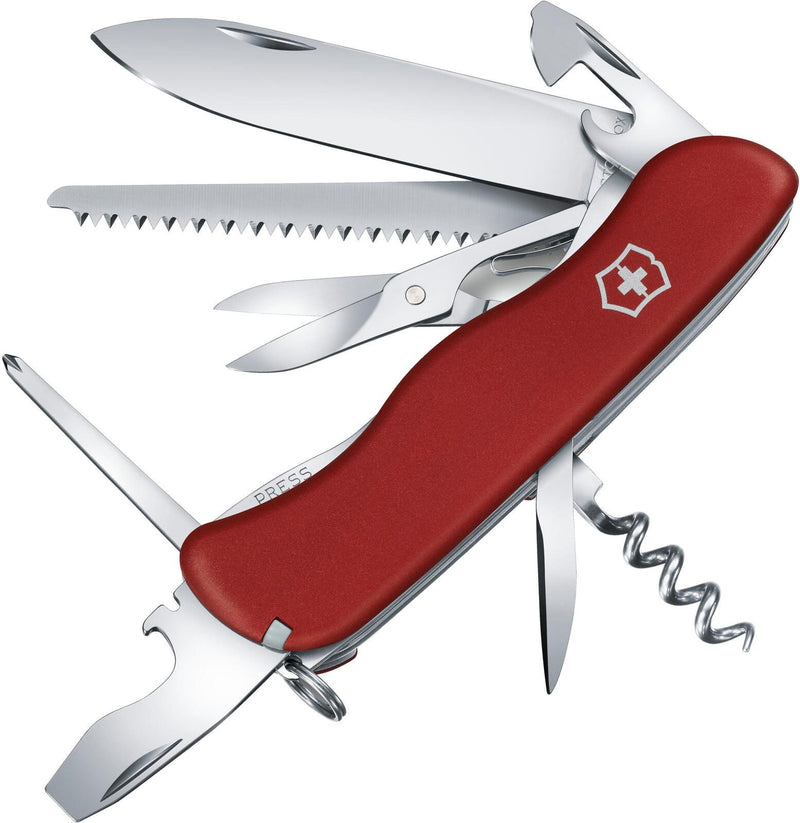 VICTORINOX Schweizer Taschenmesser Outrider rot