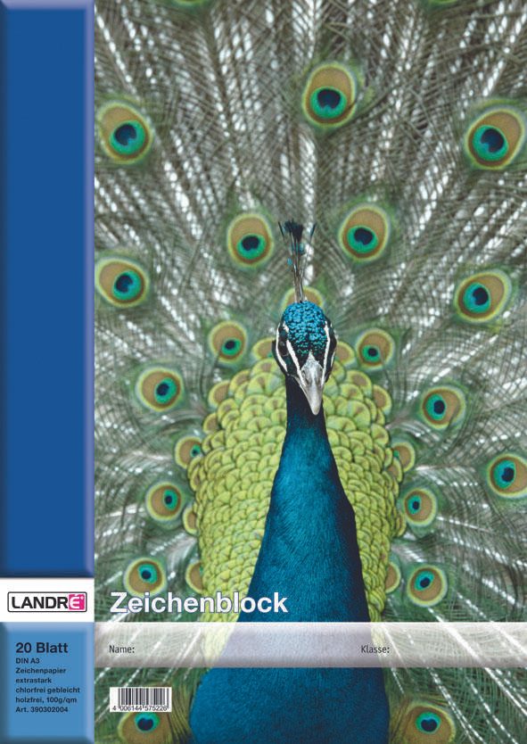 LANDRÉ® Zeichenblock DIN A3 20 Blatt