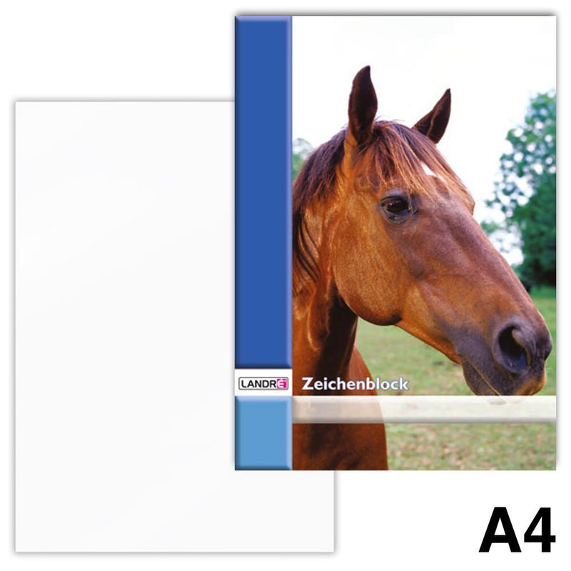 LANDRÉ® Zeichenblock DIN A4 20 Blatt