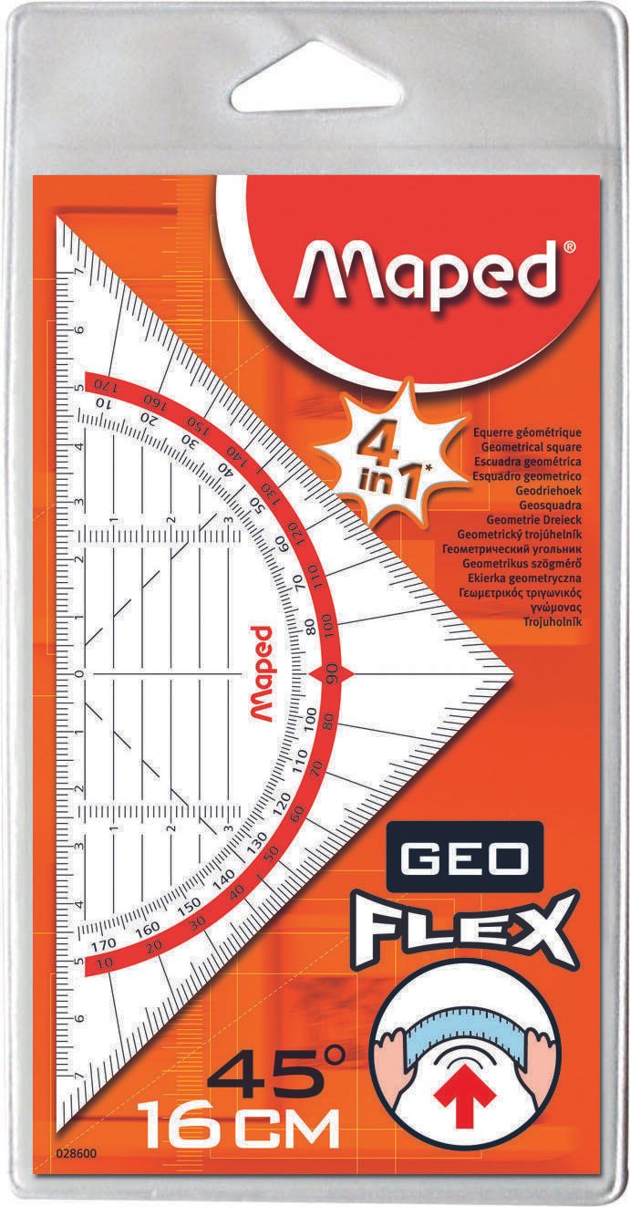 maped Geometrie-Dreieck Flex 16,0 cm