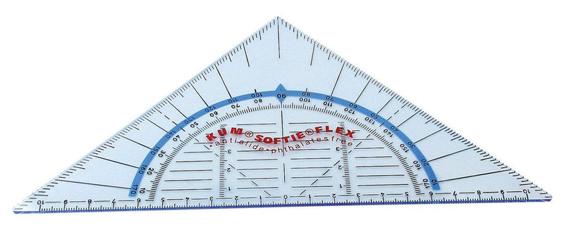 KUM Geometrie-Dreieck Softie Flex 22,0 cm