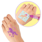 DEPESCHE TattooGlitzer Ylvi Gelschreiber-Set 1.0 - 2.0 mm, Schreibfarbe: Mehrfarbig
