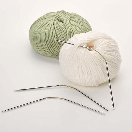 addi® Rundstricknadeln silber