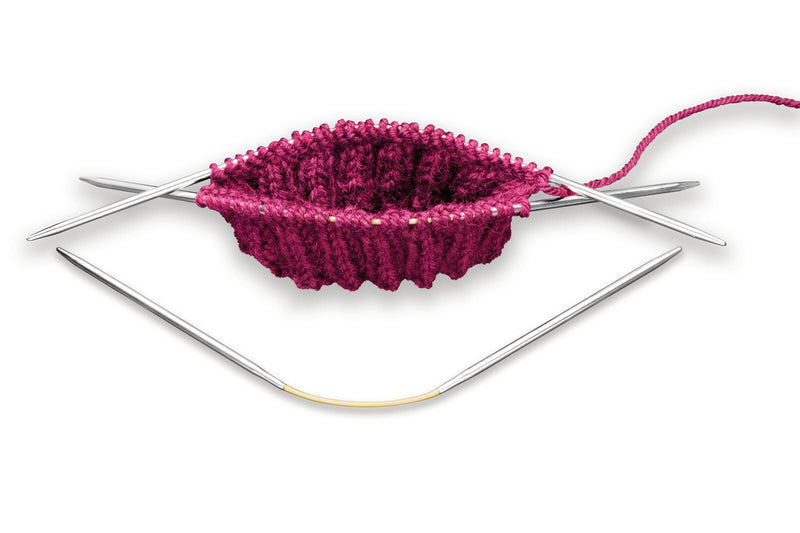 addi® Rundstricknadeln silber