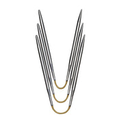 addi® Rundstricknadeln silber