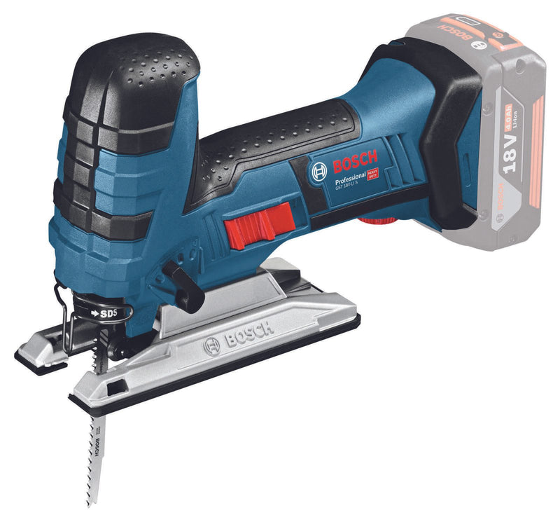 BOSCH Professional Akku-Stichsäge Set GST 18 V-LI S