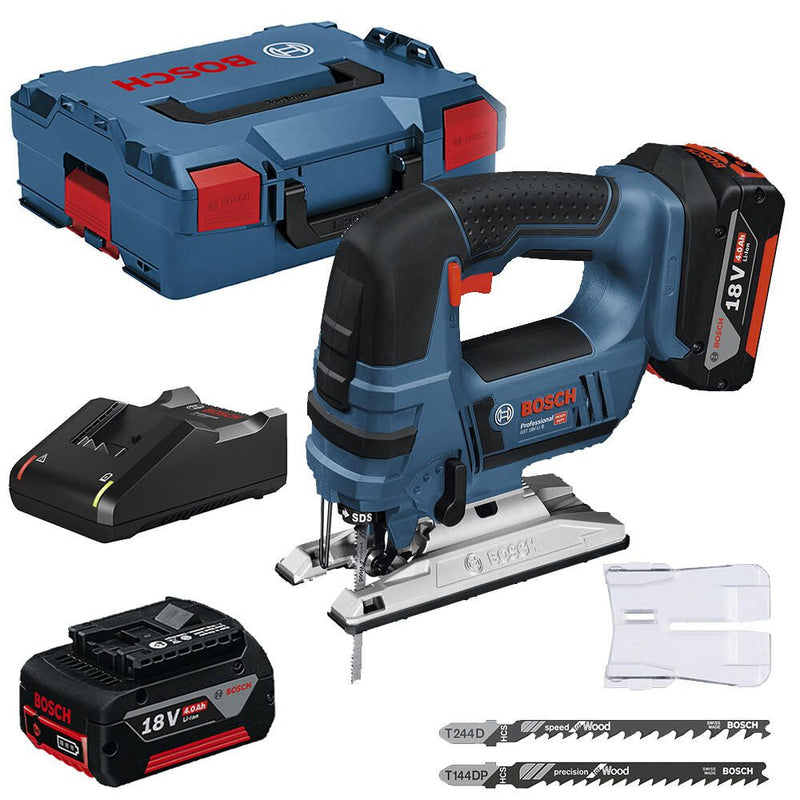 BOSCH Professional Akku-Stichsäge Set GST 18 V-LI B