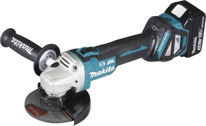 makita Akku-Winkelschleifer-Set DGA513RTJ