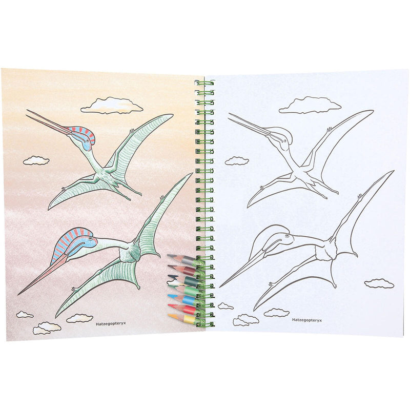 DEPESCHE Malbuch Dino World