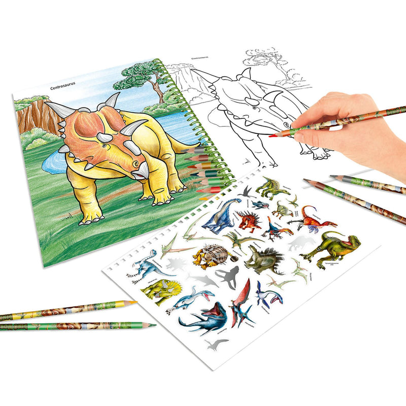DEPESCHE Malbuch Dino World