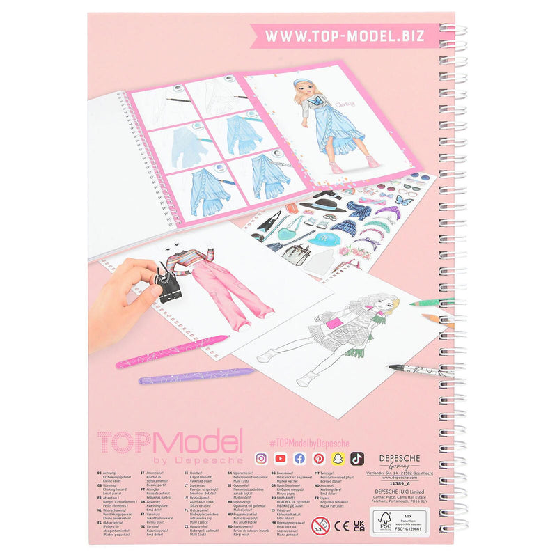 DEPESCHE TopModel Malbuch