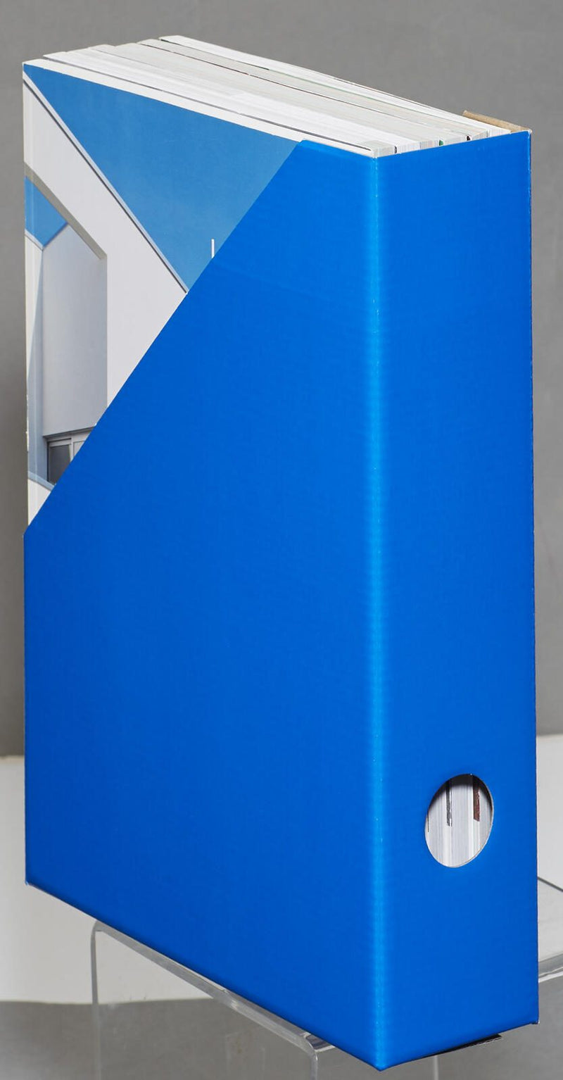 LANDRÉ® Stehsammler 100552130 blau Karton, DIN A4