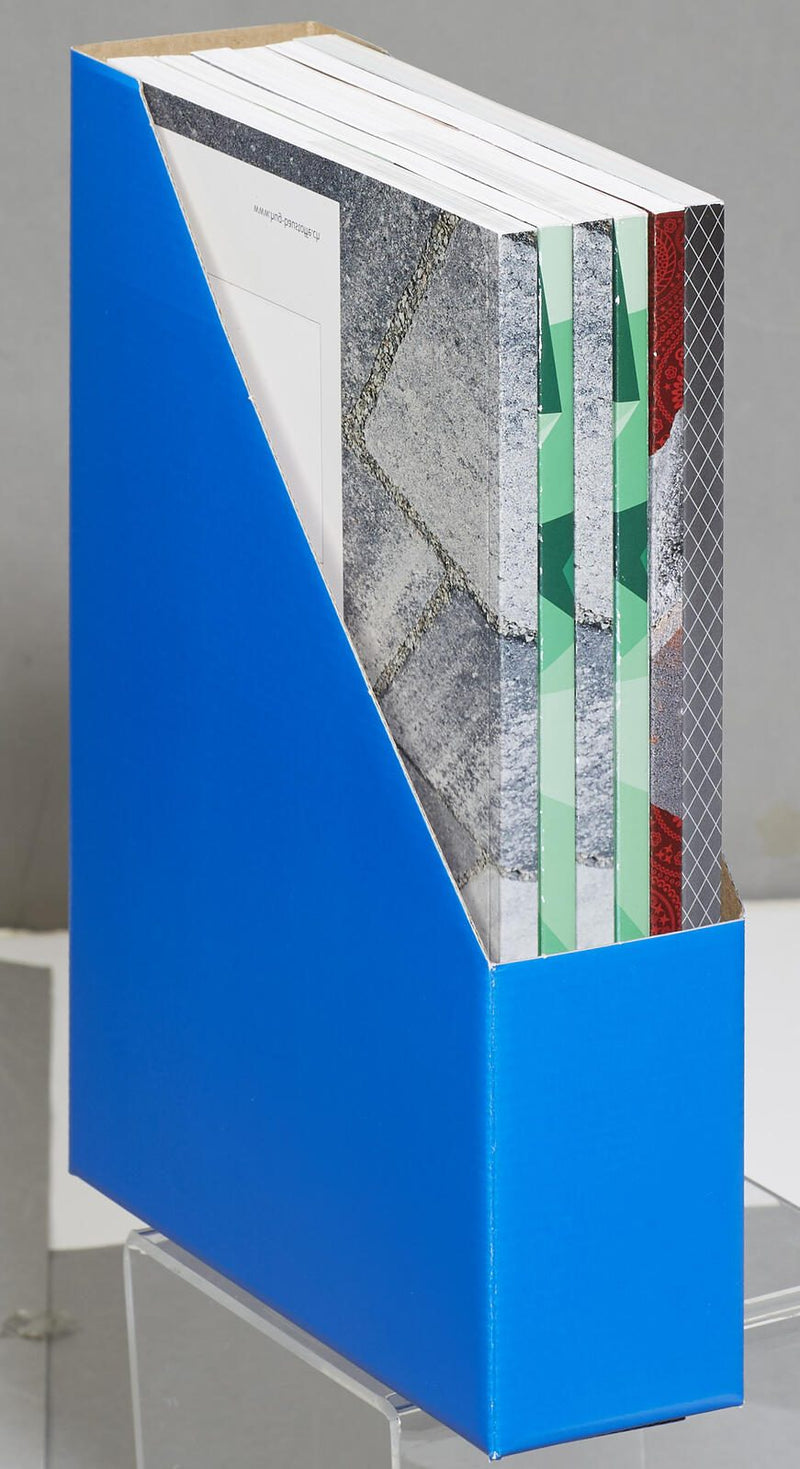 LANDRÉ® Stehsammler 100552130 blau Karton, DIN A4