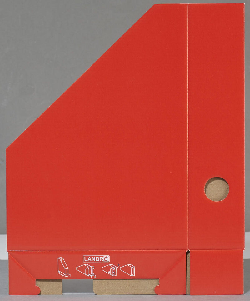 LANDRÉ® Stehsammler 100552128 rot Karton, DIN A4