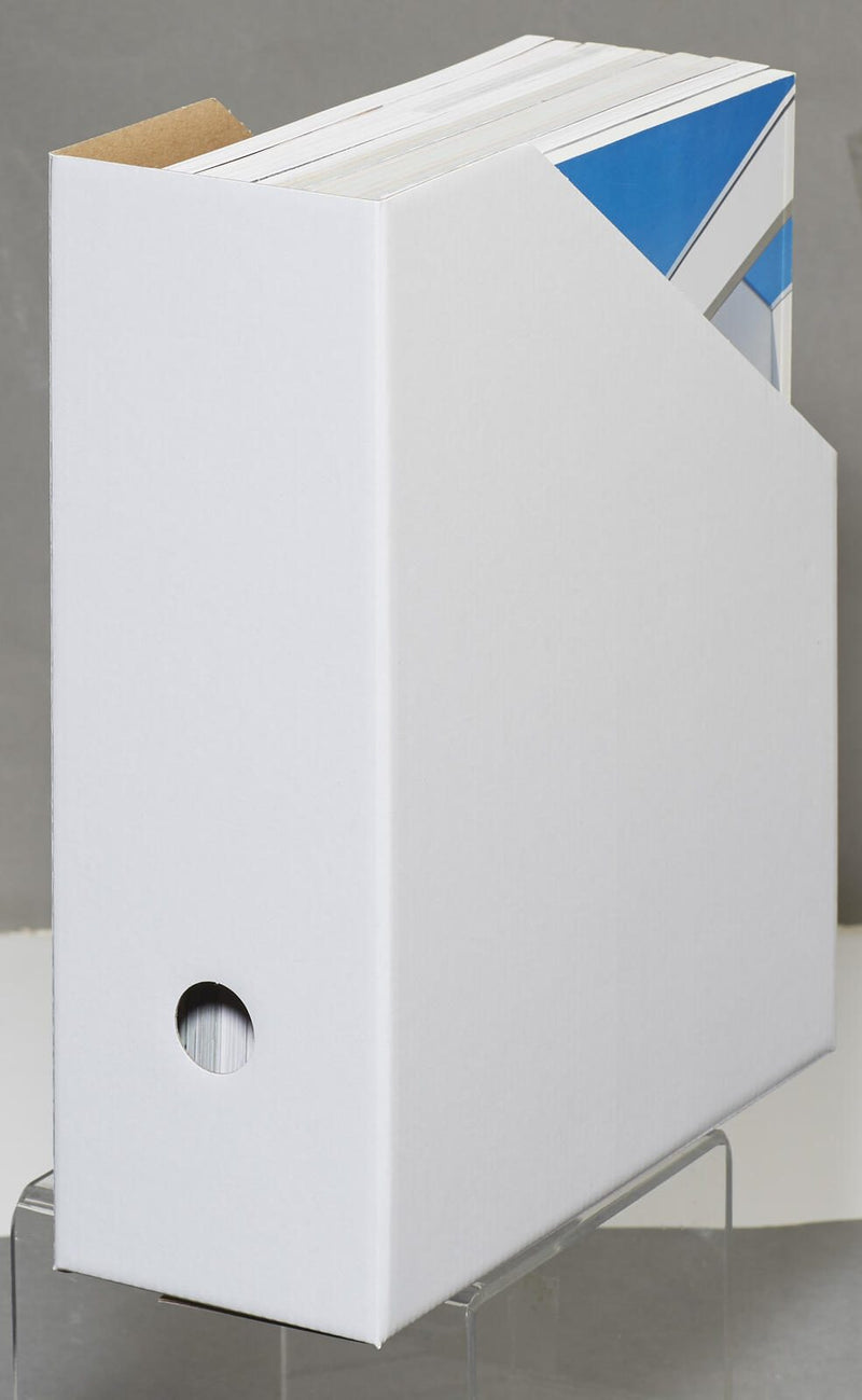 Vergrößern LANDRÉ® Stehsammler 100420039 weiß Karton, DIN A4