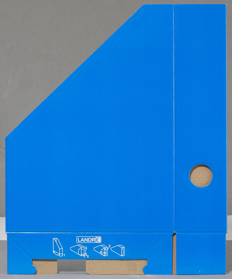 LANDRÉ® Stehsammler 100420029 blau Karton, DIN A4