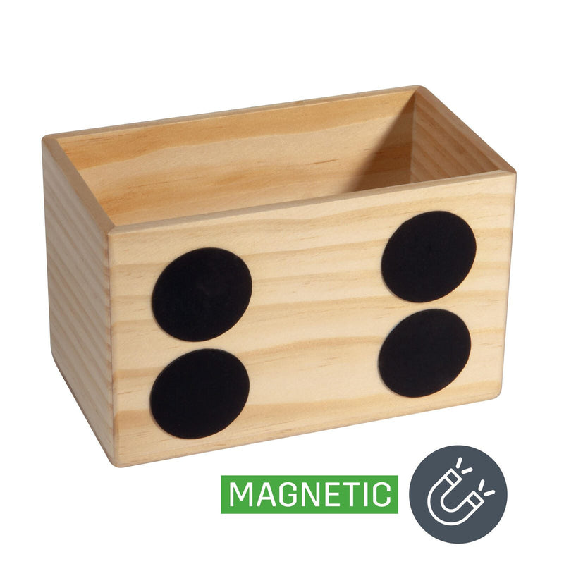 SIGEL magnetischer Stiftehalter 13,0 x 8,0 x 7,5 cm beige