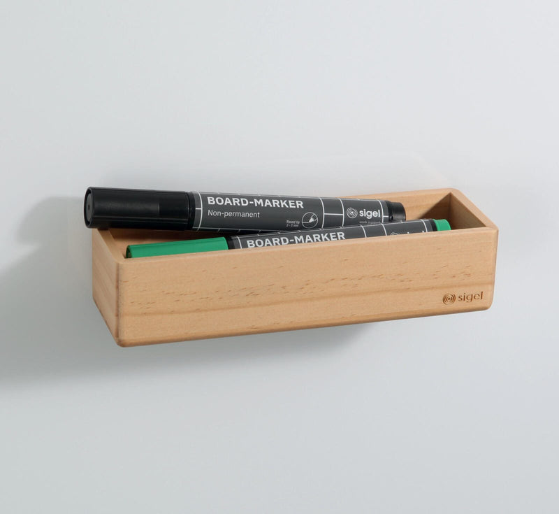 SIGEL magnetischer Stiftehalter 17,5 x 5,5 x 4,0 cm beige