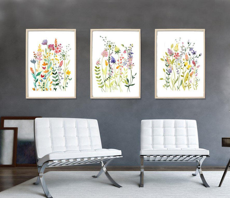 LUMA Poster-Set Wildblumen