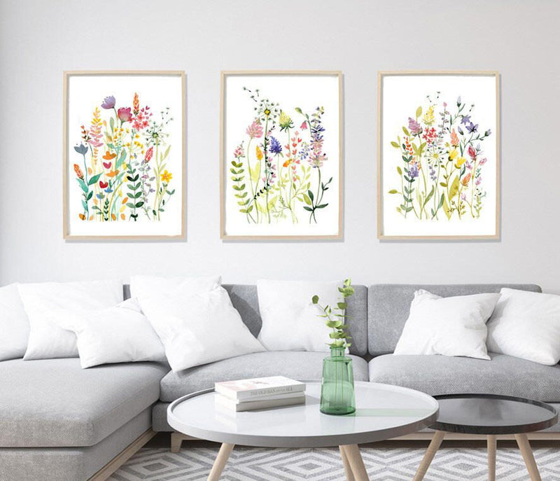 LUMA Poster-Set Wildblumen