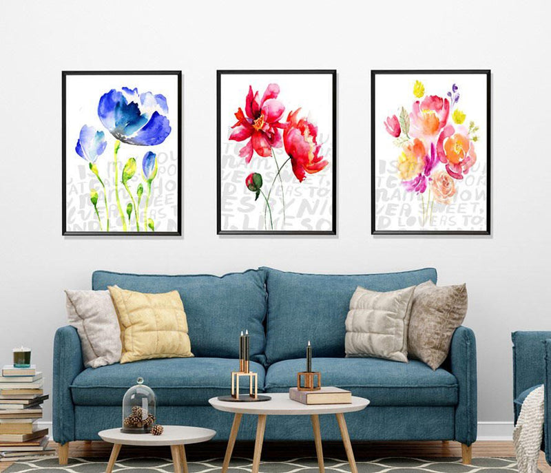 LUMA Poster-Set Blumenfreude