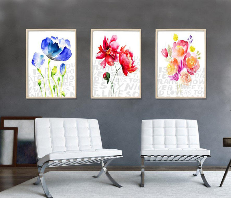 LUMA Poster-Set Blumenfreude