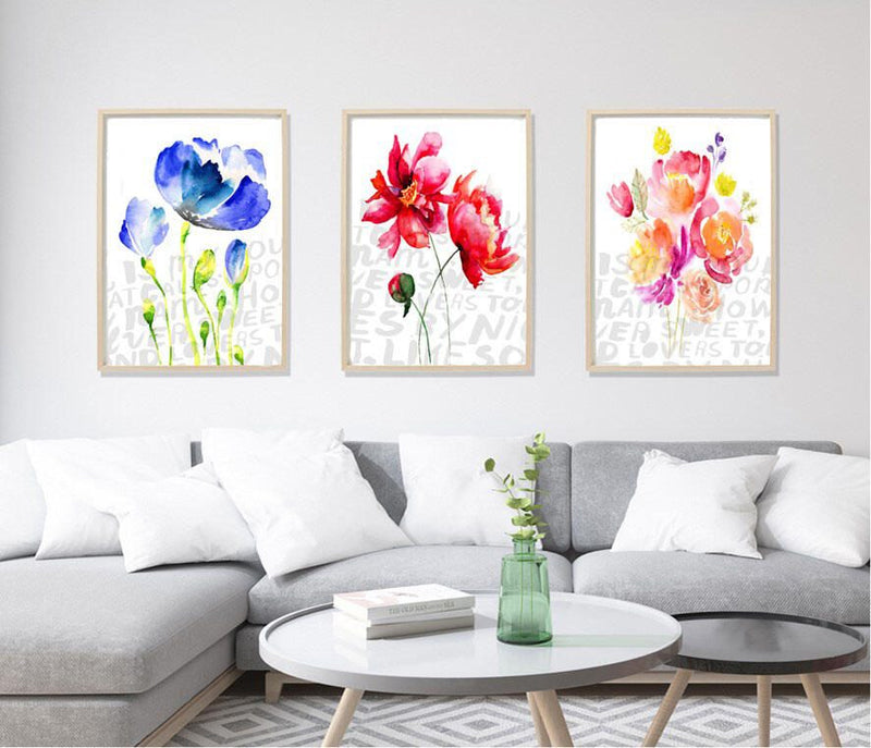 LUMA Poster-Set Blumenfreude