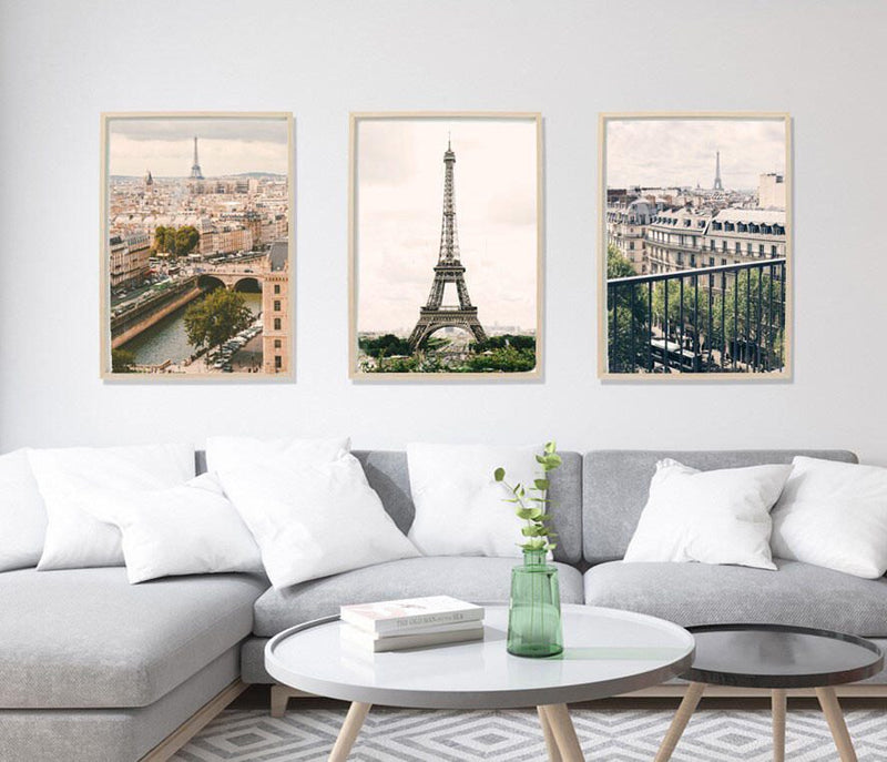 LUMA Poster-Set Eifelturm