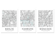LUMA Poster-Set Stadtplan