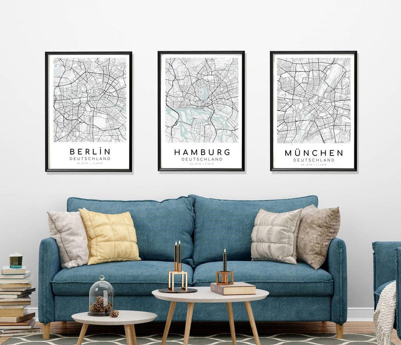 LUMA Poster-Set Stadtplan