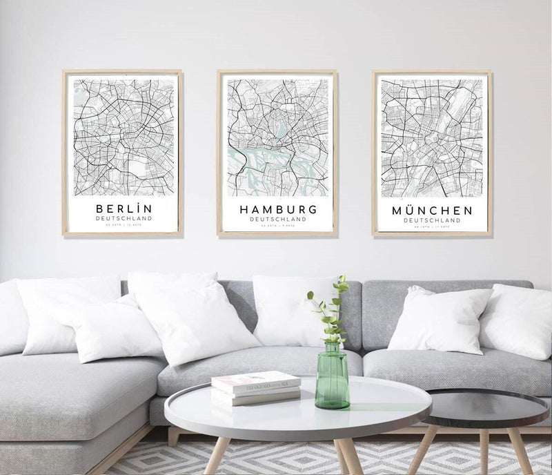 LUMA Poster-Set Stadtplan