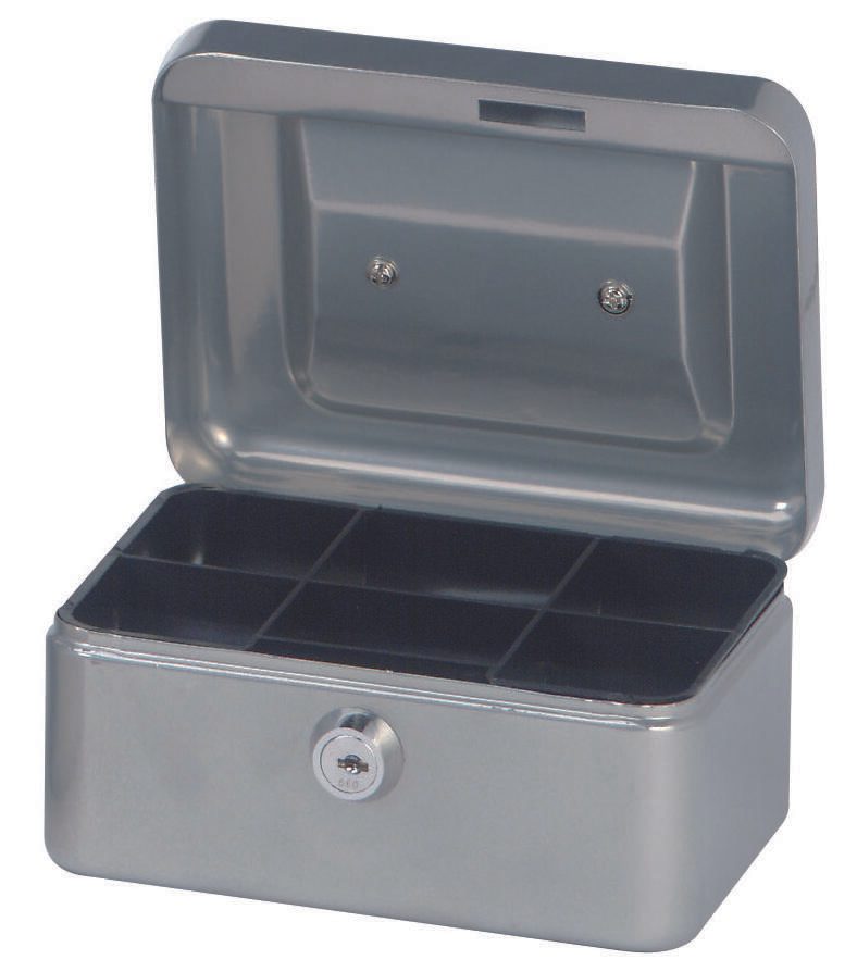 MAUL Geldkassette Größe 1 silber