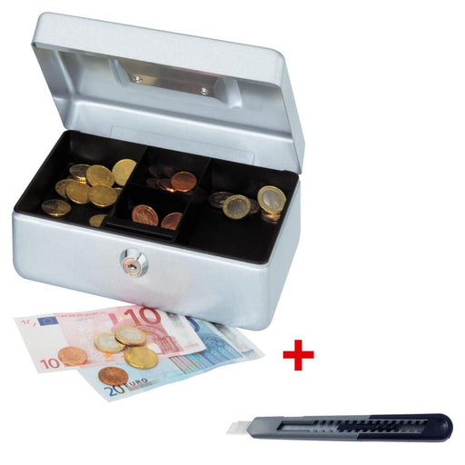 MAUL Geldkassette Größe 2 silber