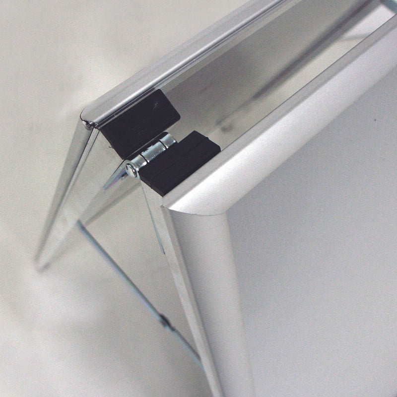 update displays Kundenstopper DIN A0, DIN A1 2-Fach silber
