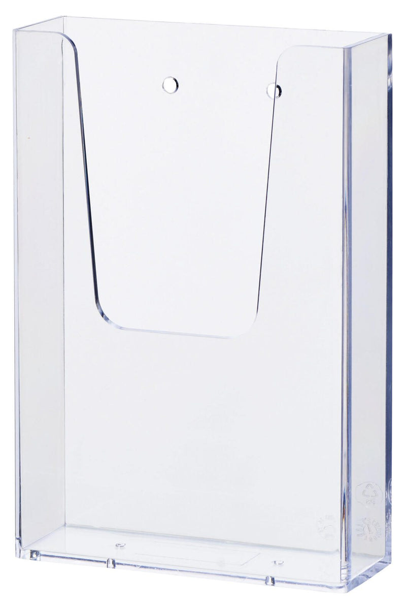 helit Wandprospekthalter 1/3 DIN A4 1-Fach transparent