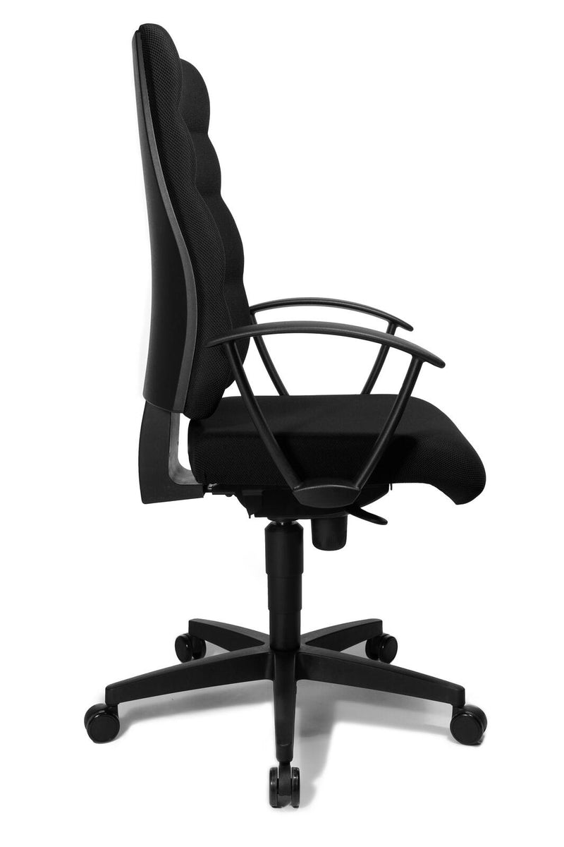 Bürostuhl Unni Med schwarz, Gestell schwarz