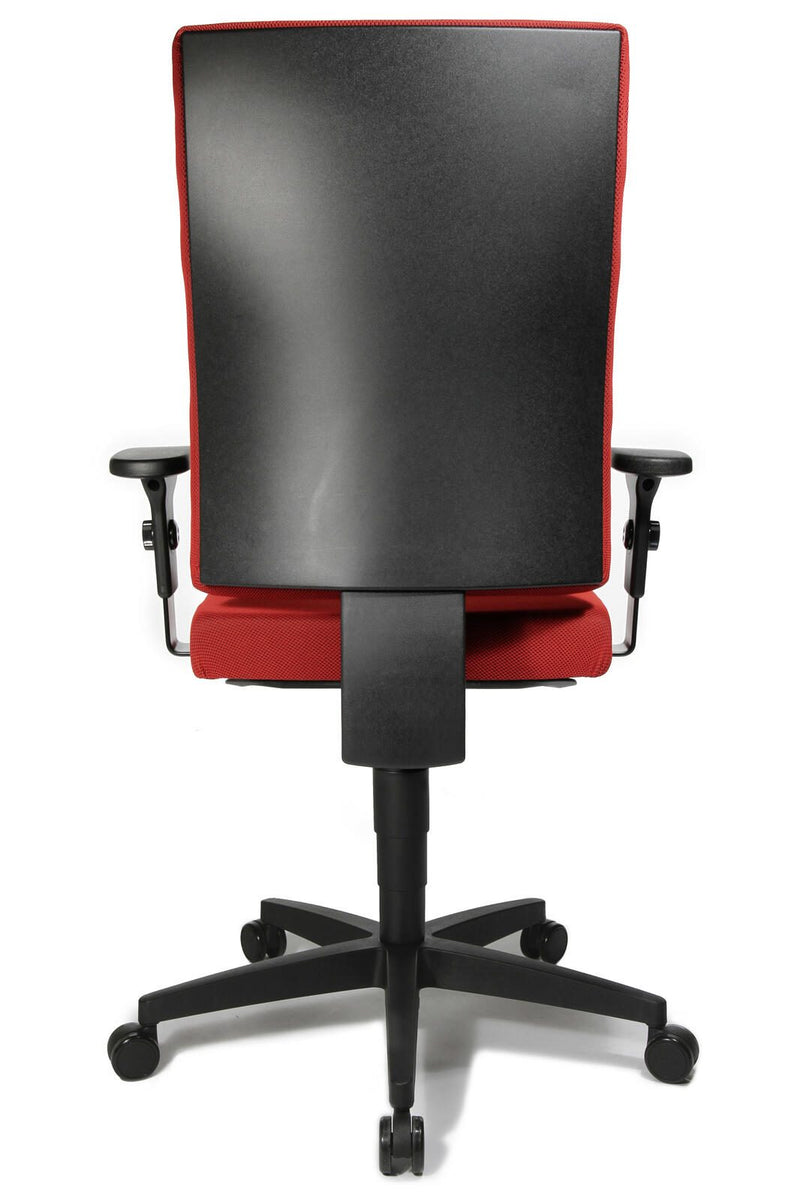Bürostuhl Unni Med rot, Gestell schwarz